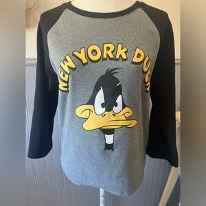 Korean New York Daffy Duck Shirt - Size: Medium